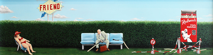 Redhead Matches (Happiness is not a Place) by Roy Martin | Lethbridge Gallery